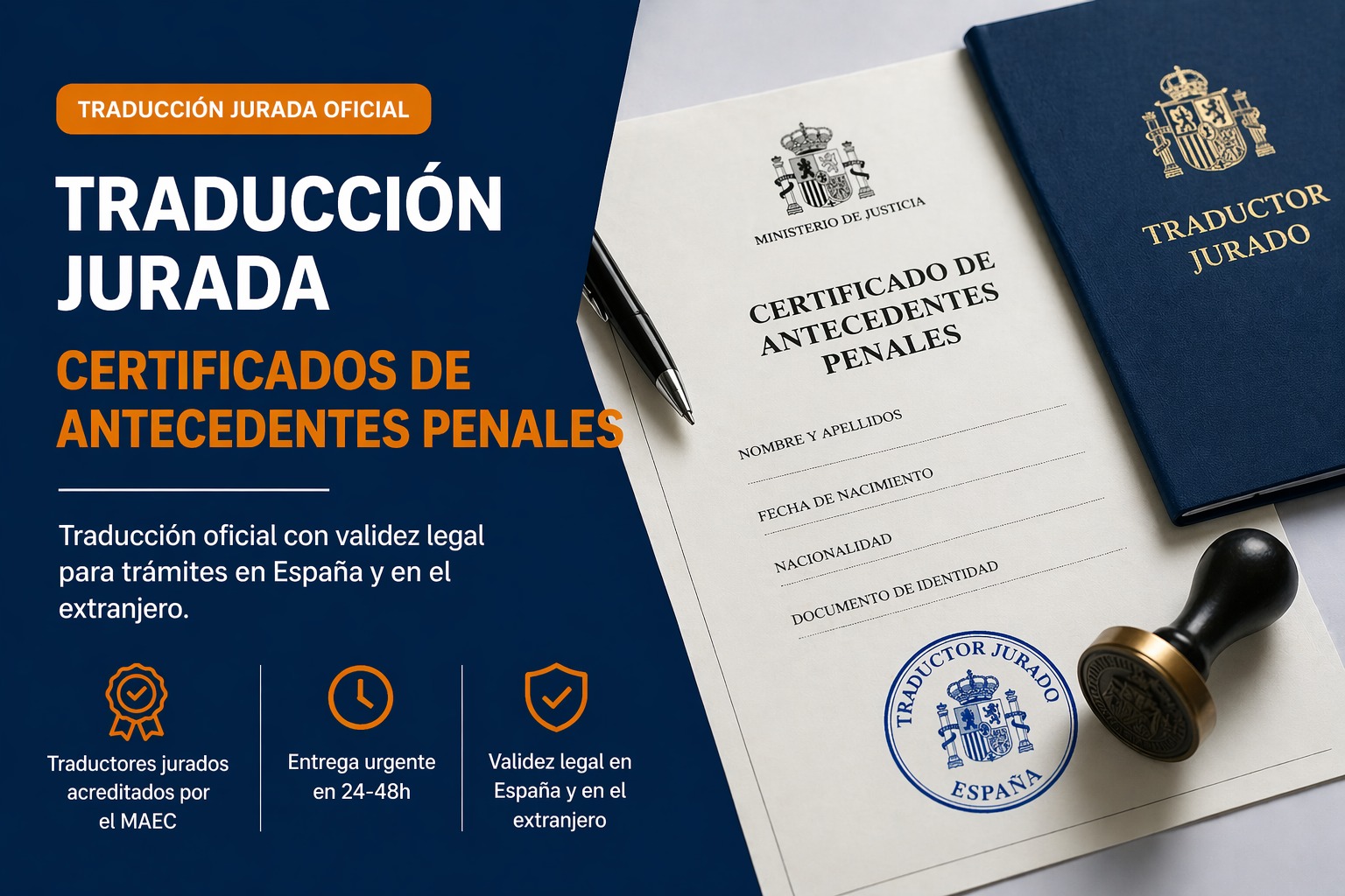 Traducción Jurada Antecedentes Penales