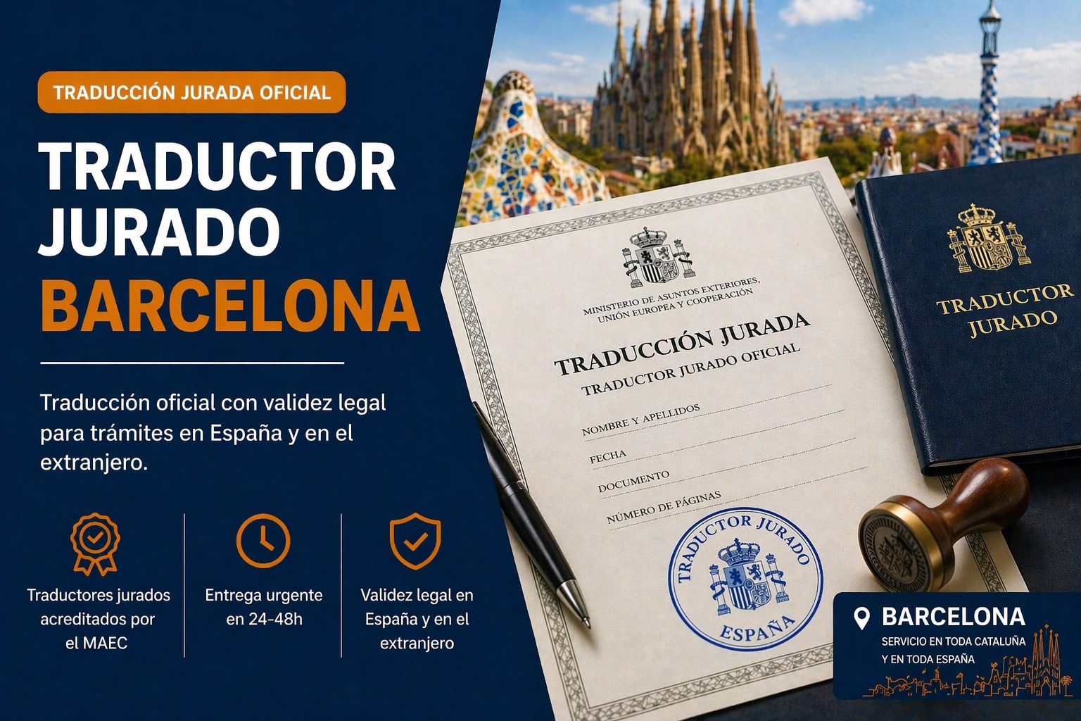 Traducción Jurada Barcelona