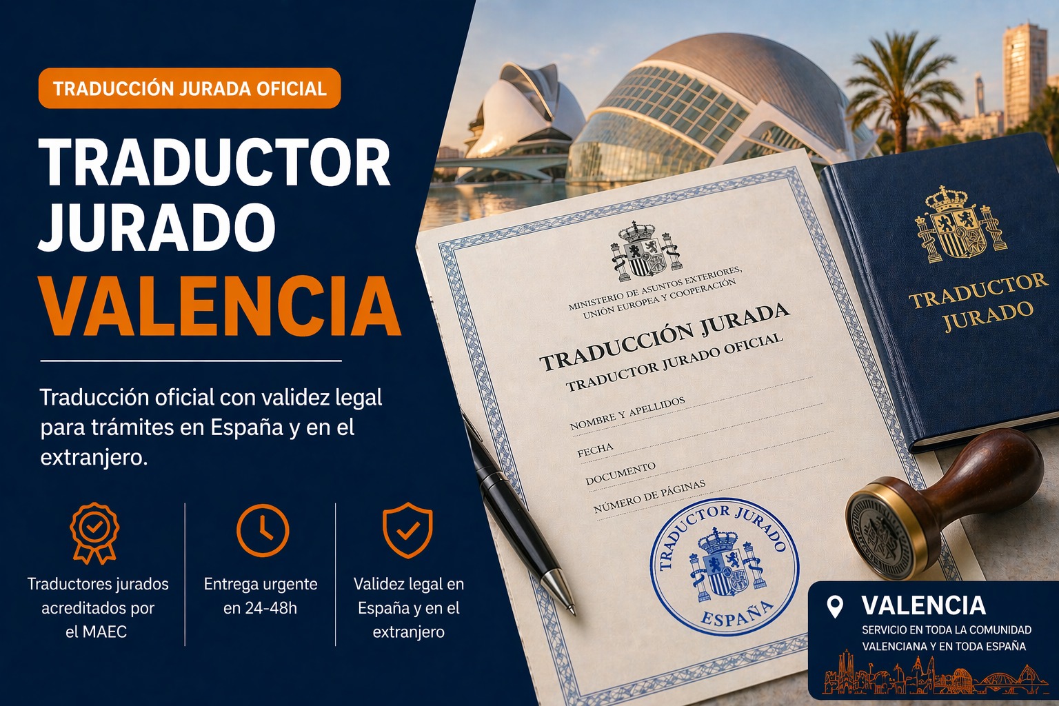 Traducción jurada Valencia